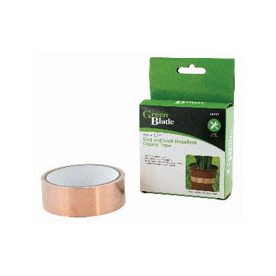 BLACSKPUR RUBAN DE CUIVRE RÉPULSIF CONTRE LES LIMACES ET ESCARGOTS 4M X 30MM