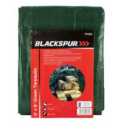 BÂCHE BLACKSPUR 4' X 6' - VERTE
