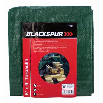 BÂCHE BLACKSPUR 1,8 x 2,7 m - VERTE