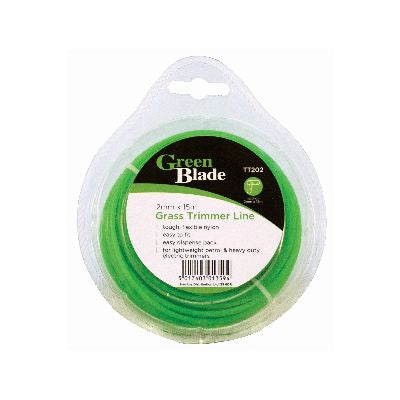 BLACSKPUR 2MM x 15M GRASS TRIMMER LINE