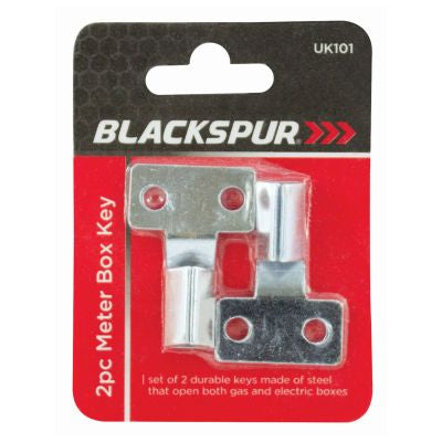 BLACKSPUR 2PCE METER BOX KEY