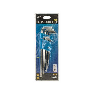BLACKSPUR JEU DE 9 CLÉS TORX À BRAS LONG - 220 MM