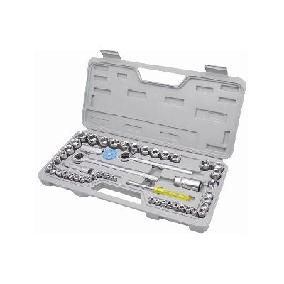 BLACKSPUR JEU DE DOUILLES 52 PIÈCES 1/4" 3/8" ET 1/2"