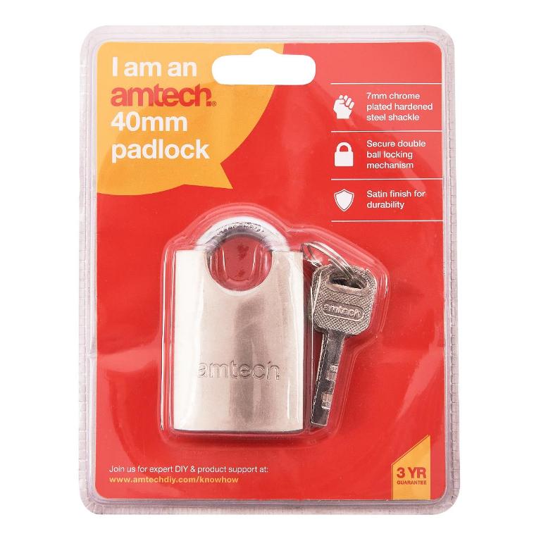 AMTECH PADLOCK TOP SECURITY 40MM