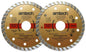 AMTECH  DIAMOND TURBO DISC SET 2PC 115MM