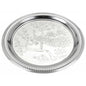 28CM METAL ROUND TRAY