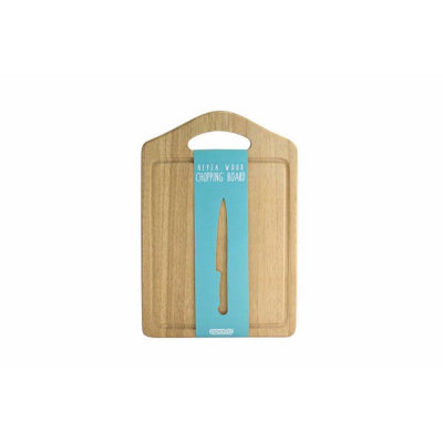 APOLLO Planche à découper en bois d'hévéa 25 x 35 cm Moyenne
