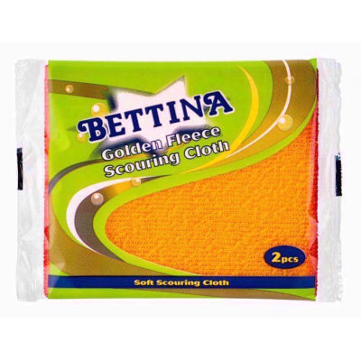 BETTINA 2 GOLDEN SCOURING CLOTHS PK10