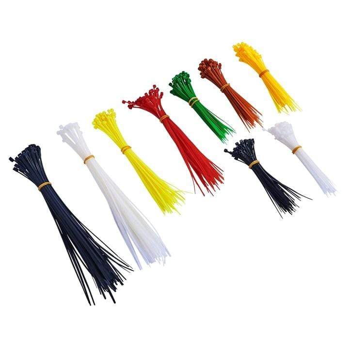 AMTECH COLLIER DE SERRAGE ASSORTI 500 PIÈCES