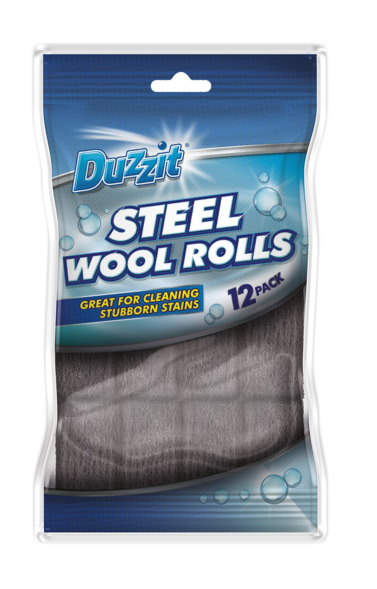Duzzit Rouleaux de laine d'acier 12 pièces 5 g
