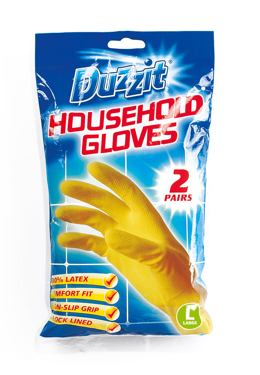 Gants ménagers Duzzit Taille L Lot de 2