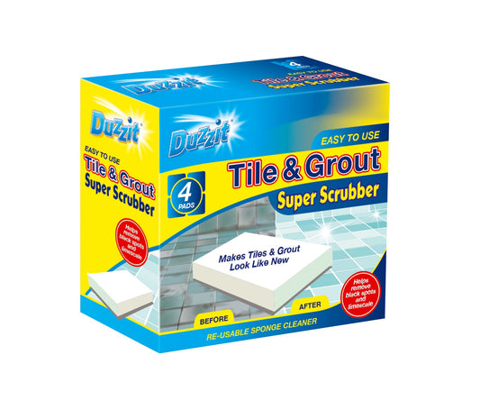 Duzzit Nettoyant carrelage et joints (lot de 4)