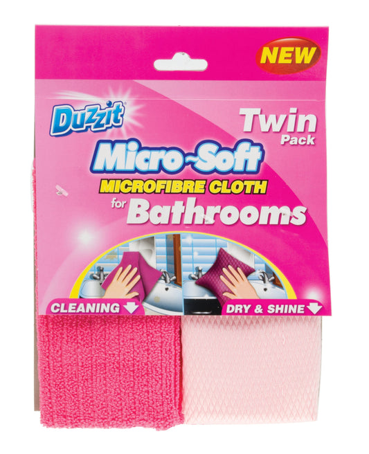Chiffon de salle de bain Duzzit (paquet de 2)