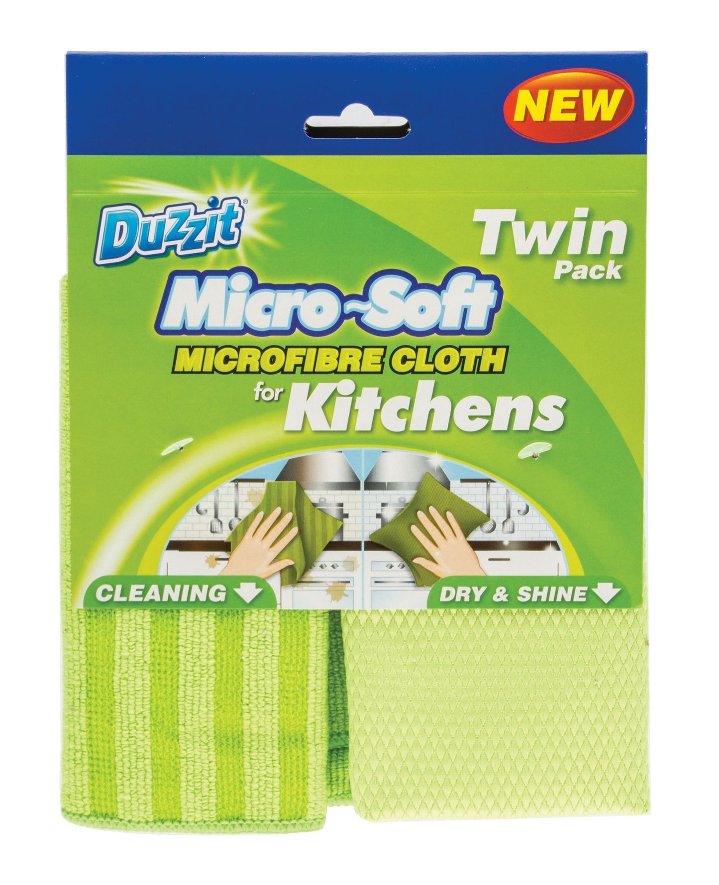Chiffon de cuisine Duzzit (paquet de 2)