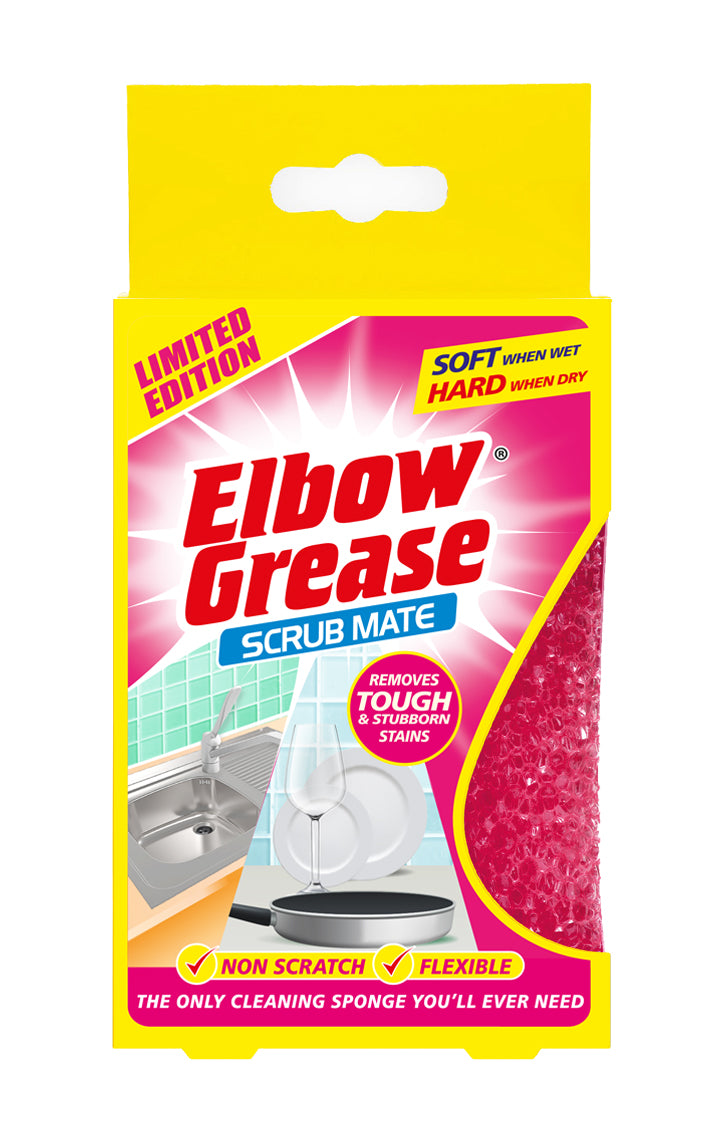 Éponge à Récurer Elbow Grease Rose 1 pièce