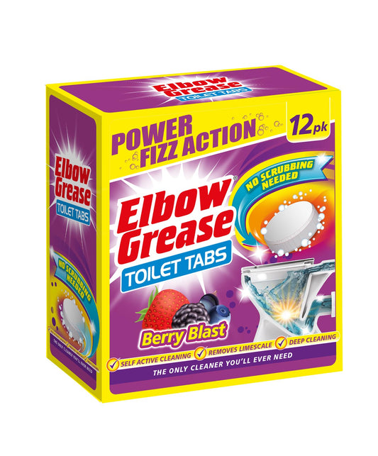 Elbow Grease Toilet Tablets 10 X 30g - Berry