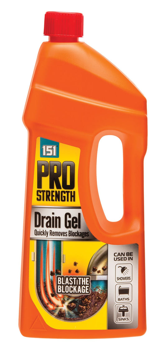 Duzzit Pro Strength Drain Gel 1 Litre 151