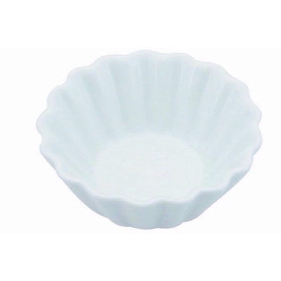 PLAT CANNELÉ EN CÉRAMIQUE APOLLO 7 X 3CM
