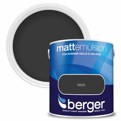 BERGER V/MATT NOIR 2,5L