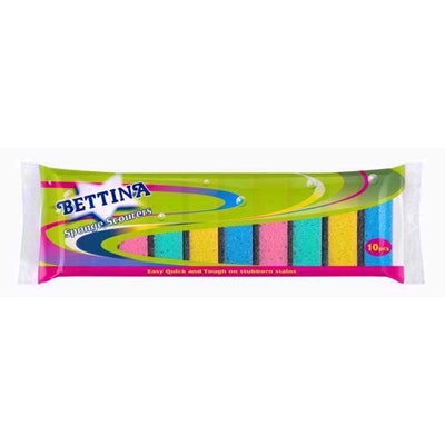 Bettina 10pc Large Sponge Scourers