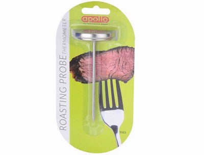 SONDE THERMOMÈTRE DE RÔTISSAGE EN ACIER INOXYDABLE APOLLO