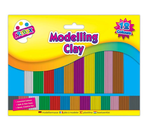Artbox Modelling Clay Medium 12 Strip Pack