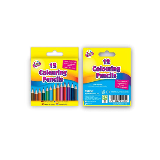 Artbox 12 Half Sized Colouring Pencils