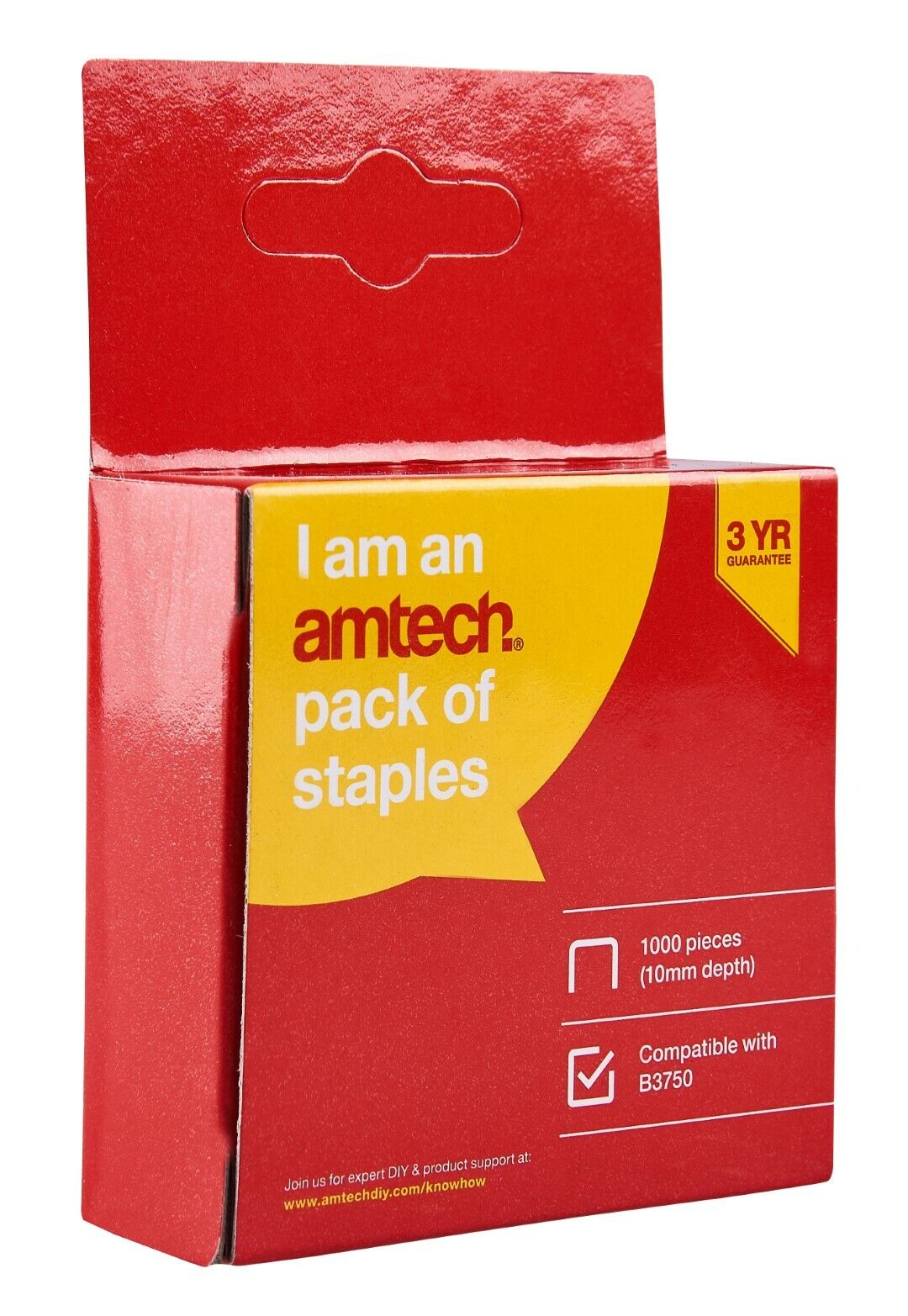 AMTECH STAPLES 10MM 1000PCS
