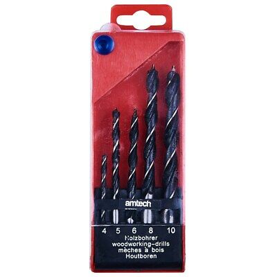 AMTECH DRILL WOOD SET 5PCE