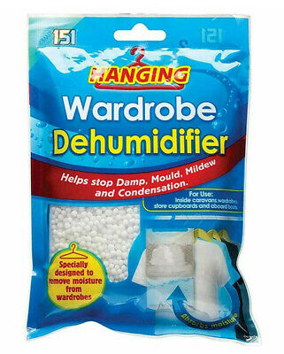 151 Hanging Wardrobe Dehumidifier 180g 450ml