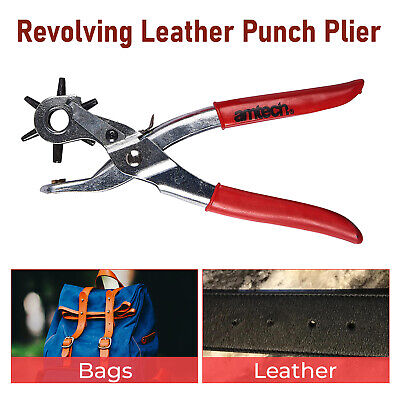 AMTECH PLIER PUNCH REVOLVING LEATHER