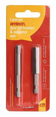 AMTECH Jeu de 2 porte-embouts et adaptateurs