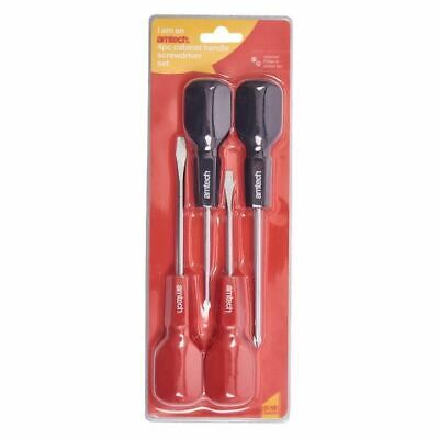 AMTECH CABINET HANDLE S/DRIVERS 4PCE