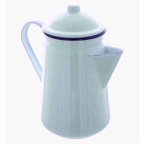 13CM COFFEE POT WHITE