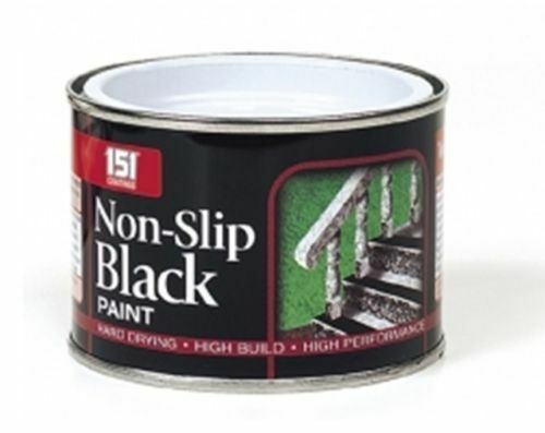 Peinture antidérapante noire brillante 180 ml