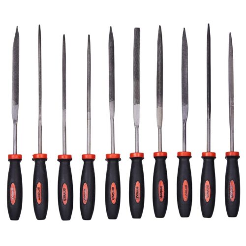 JEU DE 10 LIMES AIGUILLES AMTECH