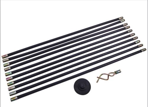JEU DE TIGES DE DÉBOUCHAGE AMTECH 12 PIÈCES