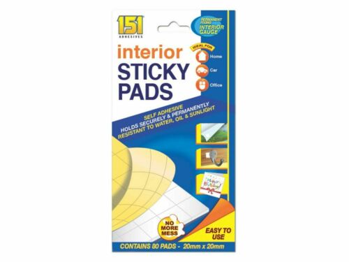 151 Tampons Adhésifs Intérieurs (Paquet de 80)