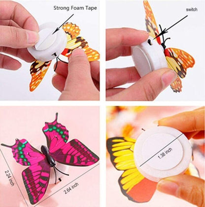 BLACKSPUR FIBRE OPTIC COLOUR CHANGING BUTTERFLY