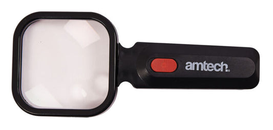 AMTECH MAG GLASS/LED LIGHT